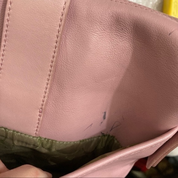 Coach pink leather soho two way crossbody messenger bag - Picture 15 of 16